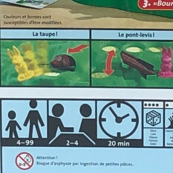 New Sealed Ravensburger Croque Carotte Kids & Parents obstacle course Game -FR - Picture 14 of 15